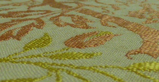 Golden Bough textile detail